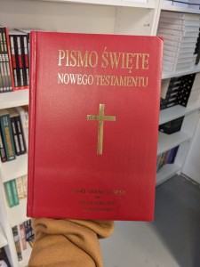 Outlet - Pismo Święte Nowego Testamentu łacińsko-polskie - Vulgate Versionis Clementinae - Biblia w tłumaczeniu ks. Jakuba Wujka