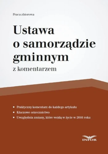 [EBOOK] Ustawa o samorządzie gminnym z komentarzem - Infor Pl