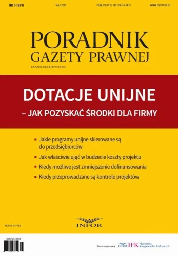[EBOOK] Dotacje unijne – jak pozyskać środki dla firmy - Halina Kędziora