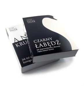 ZESTAW Czarny Łabędź, Antykruchość - Nassim Nicholas Taleb