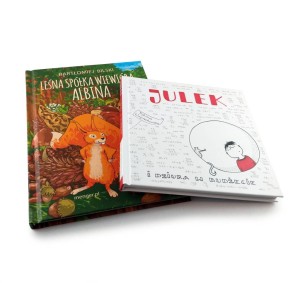 ZESTAW Leśna spółka wiewióra Albina i Julek i dziura w budżecie