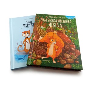 ZESTAW Kot Biznesik i Leśna Spółka Wiewióra Albina