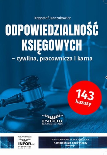 [EBOOK] Odpowiedzialnośc księgowych - Krzysztof Janczukowicz