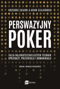 Perswazyjny poker talia najskuteczniejszych technik sprzedaży prezentacji i komunikacji - Adam Czajkowski, Grzegorz Załuski