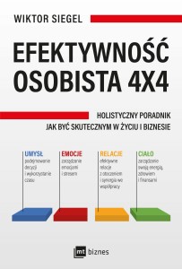 Efektywność osobista 4x4. Holistyczny poradnik jak być skutecznym w życiu i biznesie - Wiktor Siegel