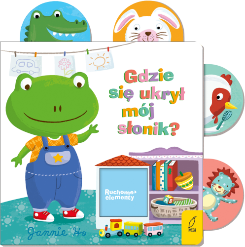 Gdzie się ukrył mój słonik? Ruchome elementy - Opracowanie zbiorowe-4b4117962244c6c227993390b4cd7c6e