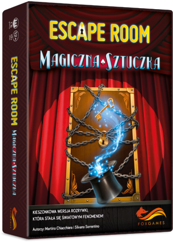 Gra Escape Room Magiczna Sztuczka wyd. II - Martino Chiacchiera,Silvano Sorrentino-4eb61b9c1de6b9fb5071faa6d0129d1d