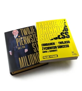 ZESTAW Twoje pierwsze 100 milionów i Magic of Thinking Success - Dan Peña, David Schwartz